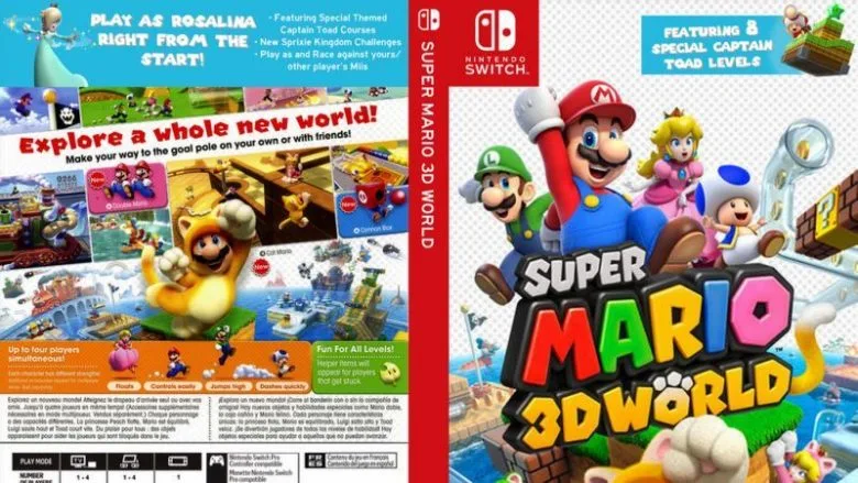 Super Mario 3D World Nintendo Switch