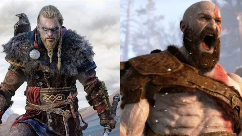 Assassin's Creed Valhalla and God of War