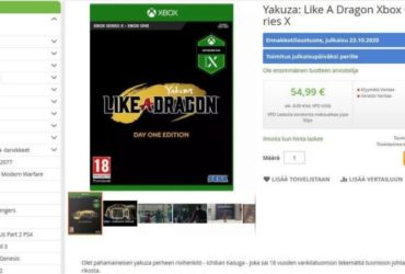 Xbox Series X and Yakuza: Like a Dragon