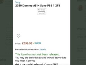 PlayStation 5 £599.99 Price