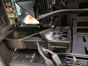 NVIDIA GeForce RTX 3090 Pictured