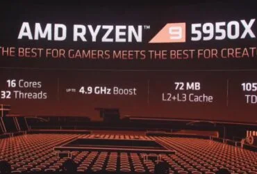 AMD Ryzen 9 5950X Specs
