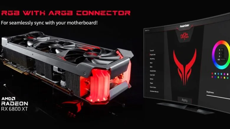 PowerColor Radeon RX 6800 XT Red Devil Graphics Card