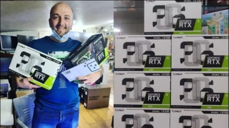 Nvidia GeForce RTX 3060 Scalpers $750