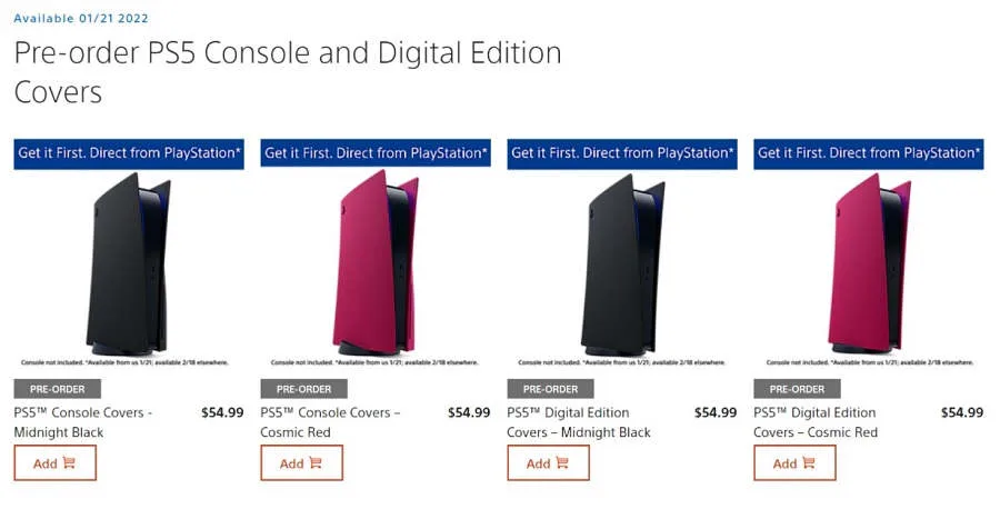ps5 covers