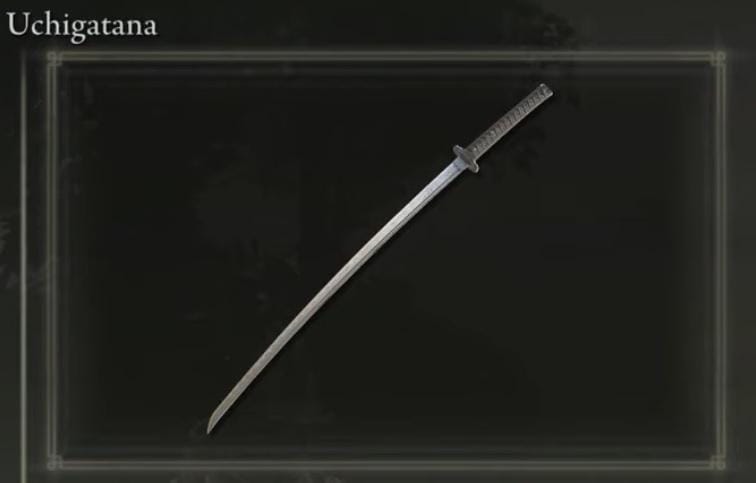 Uchigatana Katana