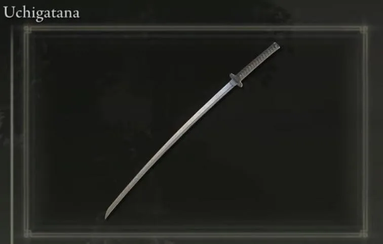 Uchigatana Katana