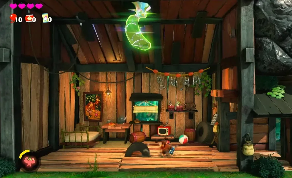 Donkey kong bananza nostalgia country