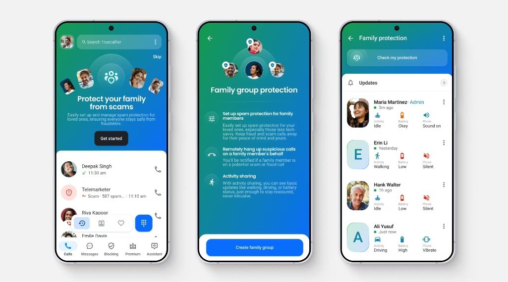 Truecaller Family Feature